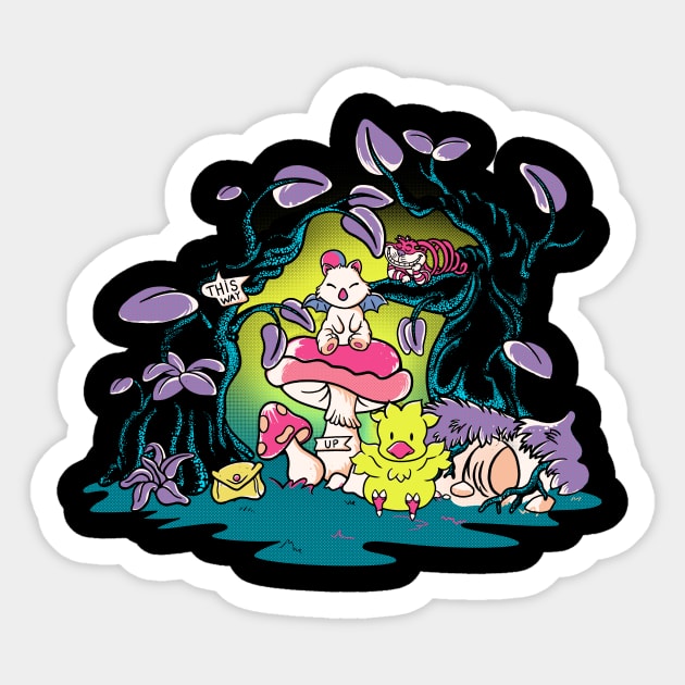 FANTASYLAND final fantasy magic wonder Sticker by leepianti